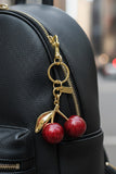 Glitter Cherry Bag Charm