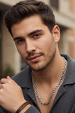 Men's Layered Chain Necklace