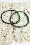 Men's Earthy Mixed-Bead Bracelet Set
