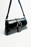 Buckled Flap Bag