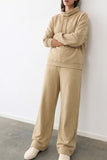 Interlock Wide Leg Trouser