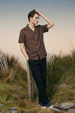Men Printed Resort Collar Shirt