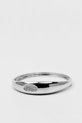 The Oval Rhinestone Bangle