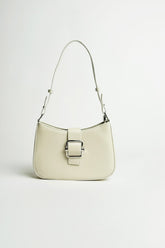 Faux Leather Baguette Bag