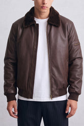 Jacket With Faux Fur Collar