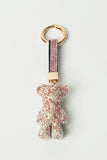 Rhinestone Teddy Bear Bag Charm