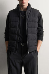 Quilted Sleeveless Puffer Jacket