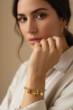 Chunky Chain Charm Bracelet - GO