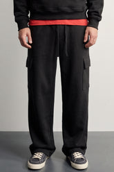 Relaxed Fit Cargo Sweatpants
