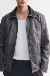 Classic Faux Leather Jacket