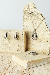 Rhinestones Drop Jewelry Set