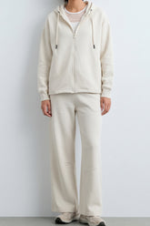 SOFT TOUCH HOODED JACKET