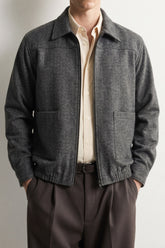 Wool Bomber Jacket