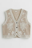 Embroidered Vest
