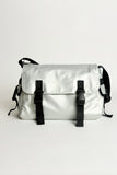 Metallic Messenger Crossbody Bag