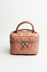 Quilted Top Handle Bag