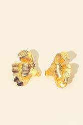 Textured Layered Stud Earrings