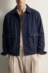 Classic Wool Bomber Jacket