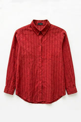 Textured Button-Down Shirt