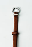 O-Ring Buckle Skinny Belt