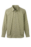 Double Layer Check Shirt