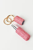 Rhinestone Refillable Perfume Atomizer Bag Charm