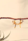 GO Bow And Pearl Drop Earrings