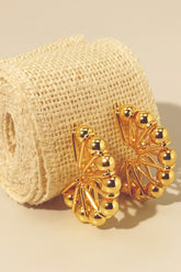 GO Ball Fan Earrings - GO