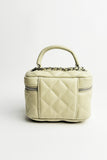 Quilted Top Handle Bag