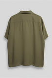 Embroideried Resort Collar Shirt