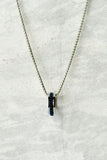 Men's Minimalist Two-Tone Ring Necklace - SL