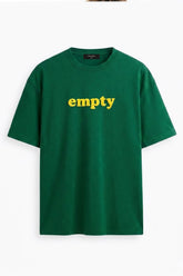 Embroideried Solgan T-Shirt