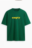 Embroideried Solgan T-Shirt