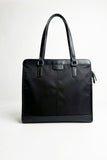 Orange Nylon Tote Bag