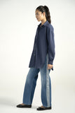 Embroidered Grid Pattren Shirt