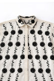 Embroidered Button-Down Shirt