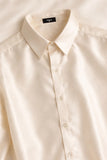 Shimmering Button-Down Shirt