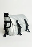 Metallic Messenger Crossbody Bag