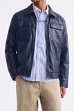 Classic Faux Leather Jacket