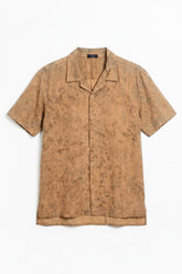 Men Printed Resort Collar Shirt