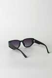 Angular Black Sunglasses