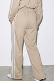 Wide-Leg Track Pants