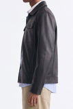 Classic Faux Leather Jacket