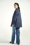 Embroidered Grid Pattren Shirt