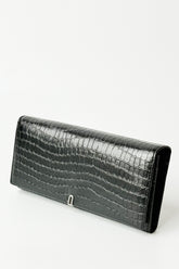 Women Embossed Long Wallet