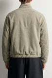 Suede Bomber Jacket