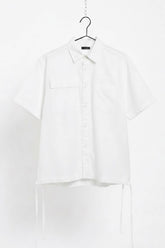 Drawstring Hem Shirt