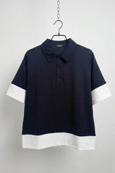 Color-Block Polo Shirt