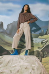 Bow Button-Down Shirt - CB