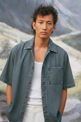 Denim Button Down Shirt